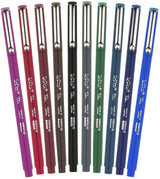 Marvy Uchida Le Flex 10 Piece Set Writing Pen, Primary Colors UCHIDA