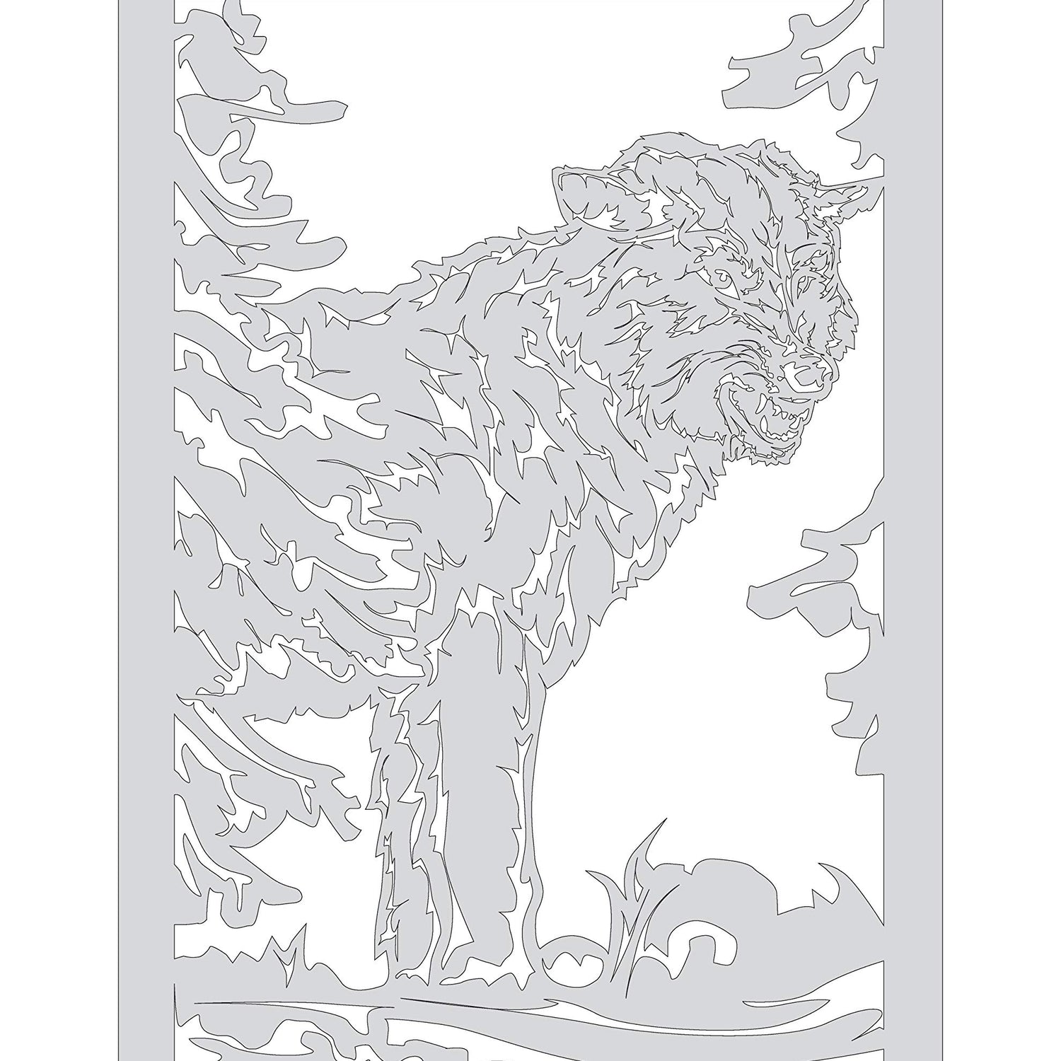 Woodworker's Pattern Book: 78 Realistic Fretwork Animals (Fox Chapel Publishing) Detailed, Ready-to-Use Wildlife Patterns for Your Scroll Saw, Expert Design Originals
