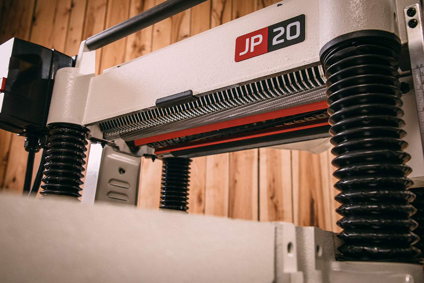 JET 20-Inch Planer, Helical Head, 5 HP, 1Ph 230V (JWP-208HH) - WoodArtSupply