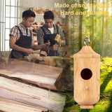 Hummingbird House, Wooden Hummingbird Houses for Outside for Nesting, Birdhouses for Outside, Home Garden Decoration, Gardening Gifts, 2 Pack DNZRONK