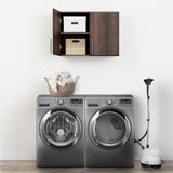 Prepac Elite Wall Cabinet with Adjustable Shelves - Versatile Espresso Storage Solution for Garage, Kitchen, and Bathroom Prepac