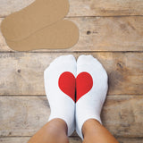 2 Pieces Short Sock Jigs MDF Sublimation Printing Sock Jig Heat Press Dye Wood Sock Jigs for Printing DIY Pattern Blank Socks Sublimation Jetec