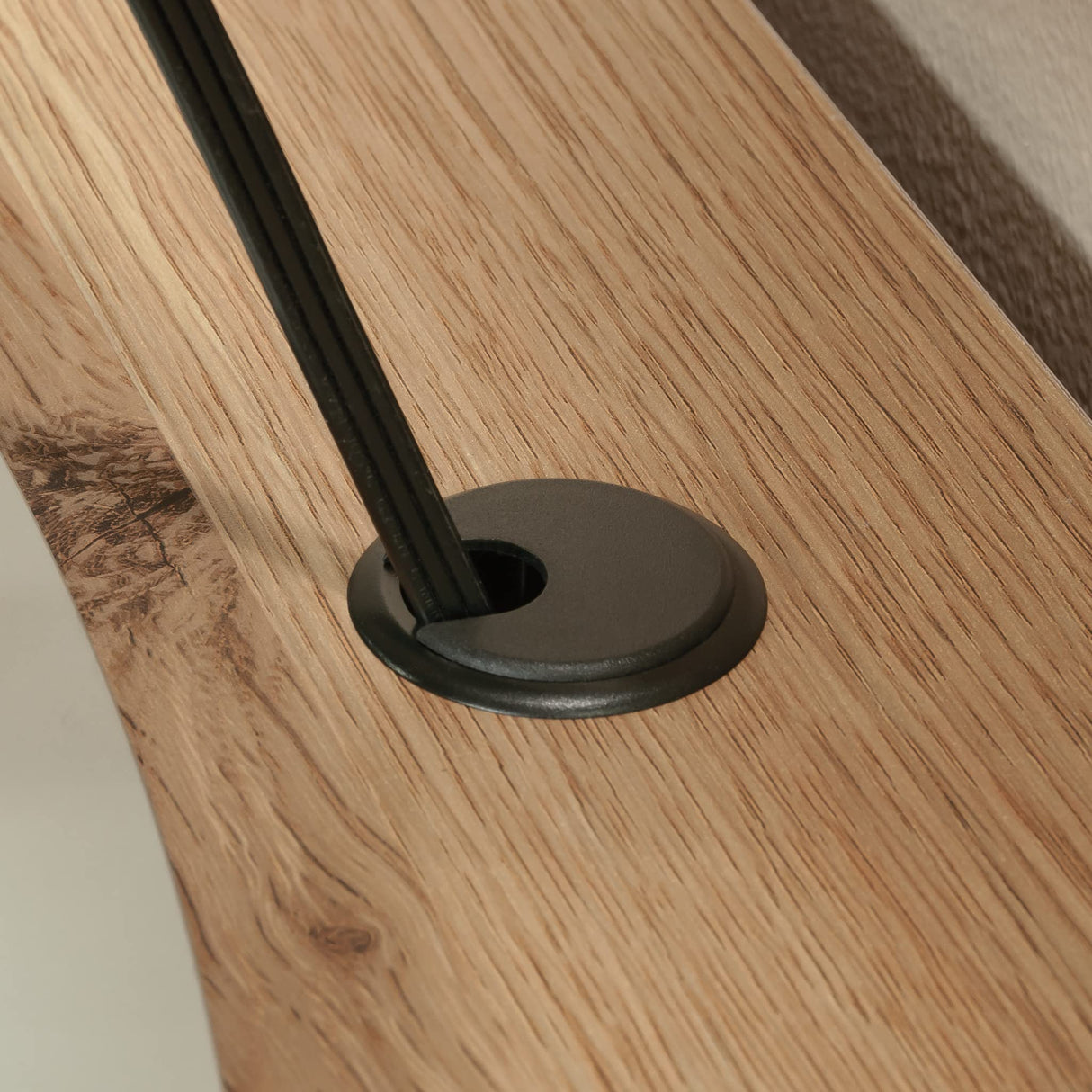 Sauder Miscellaneous Office Computer Desk with Drawers, L: 59.45" x W: 23.47" x H: 29.02", Timber Oak Finish Sauder