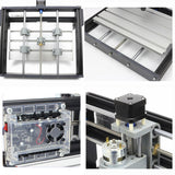 CNCTOPBAOS CNC 3018 Pro Wood Router Kit 3 Axis USB DIY Mini Engraver Milling Engraving Machine Cutter Plastic Acrylic PCB PVC Carving GRBL Control CNCTOPBAOS