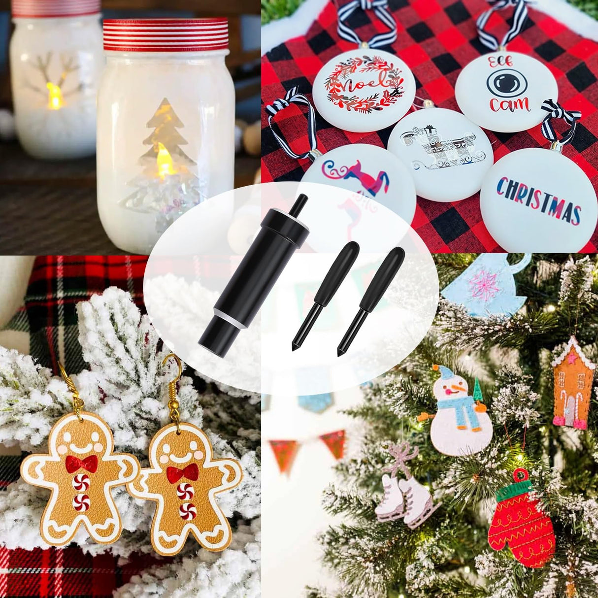 THANMAO Deep-Cut Blade and Housing Kit - Replacement Deep Point Blade Compatible with Maker 3/Maker/Explore 3/Air 2/Air/One/Venture - Ideal for THANMAO