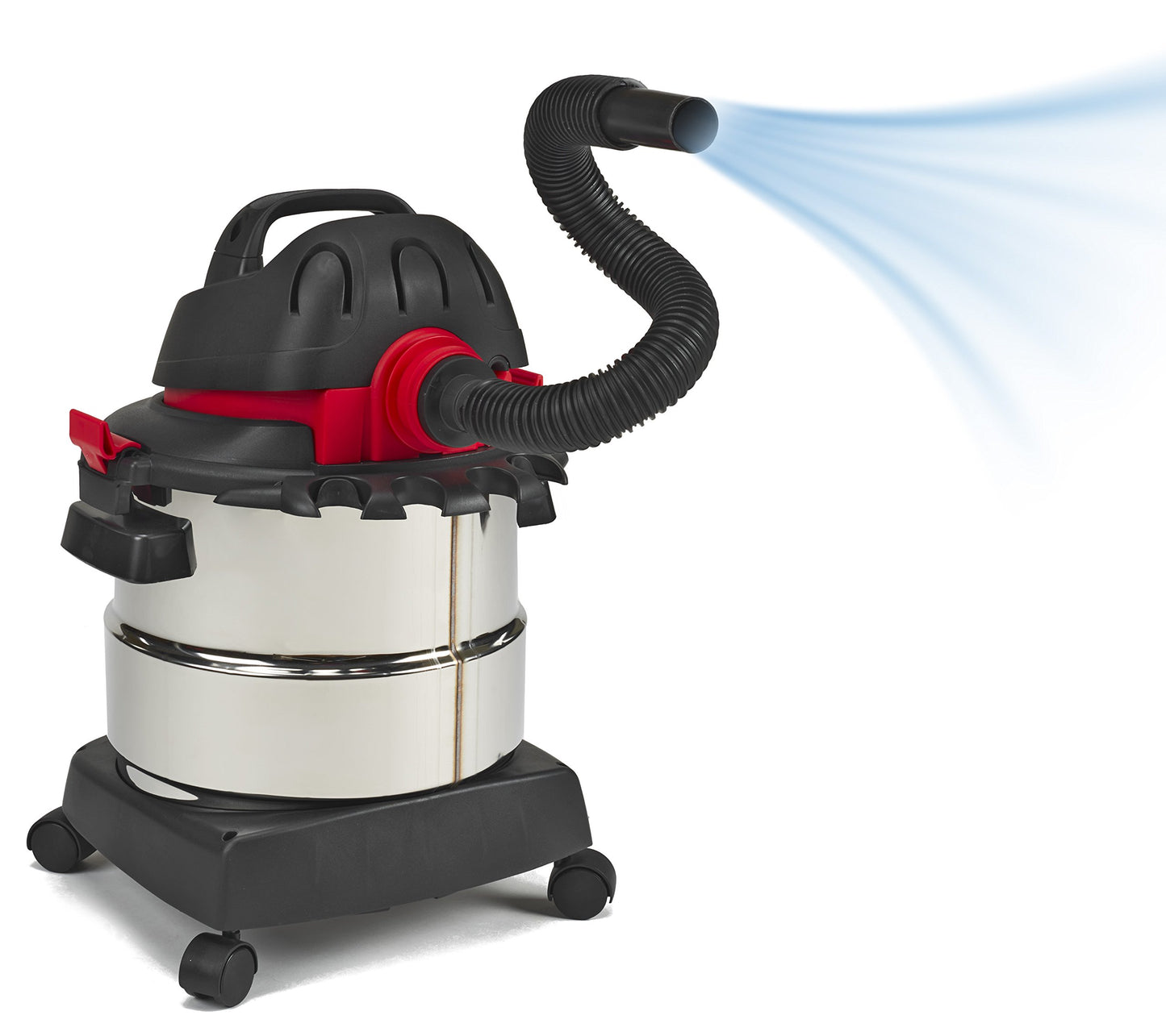 Shop-Vac 5989300 5-Gallon 4.5 Peak HP Stainless Steel Wet Dry Vacuum,Black, Black - WoodArtSupply