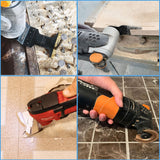 HEMUNC 118PC Oscillating Tool Blades, Oscillating Multitool Saw Blades Accessories Kit HEMUNC