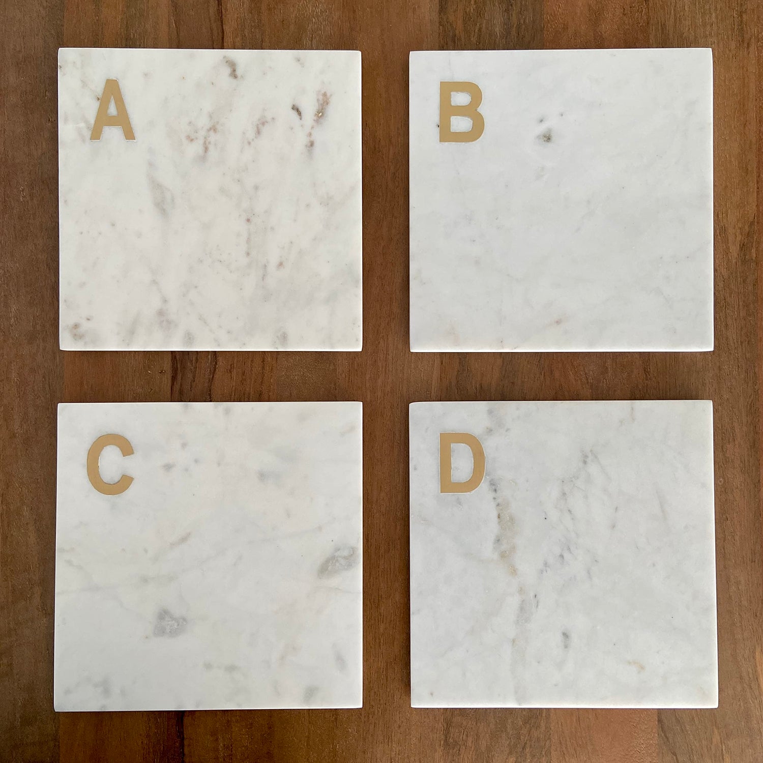 Boards by Bleu Monogram Marble Cheese Board, Personalized Charcuterie Board with Brass Initial, Christmas and Wedding Gift for Couples, Hosting and Boards by Bleu