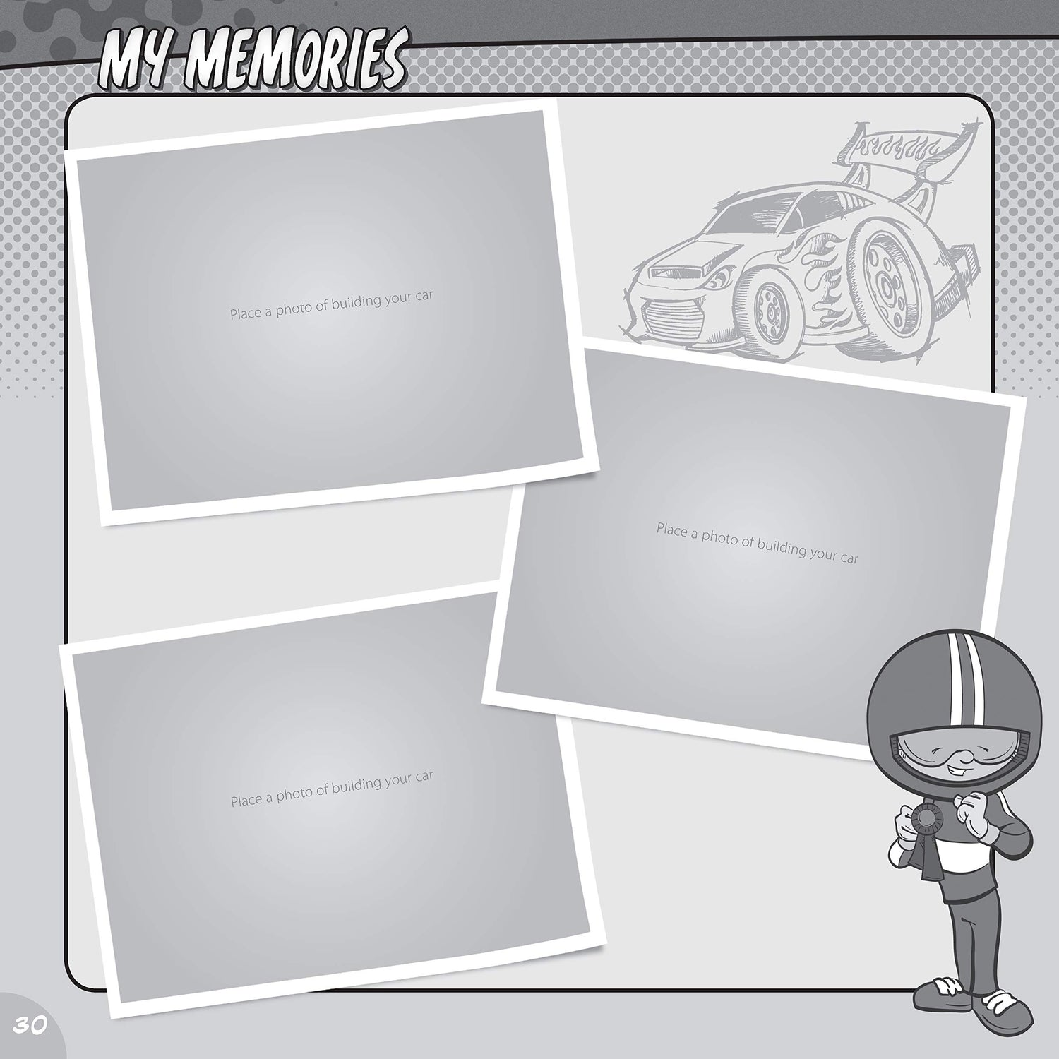 Pinewood Derby Workbook & Logbook (Fox Chapel Publishing) For Scouts to Keep Track of Design, Pattern, & Painting Ideas, Log Test Run Notes, and Add Design Originals