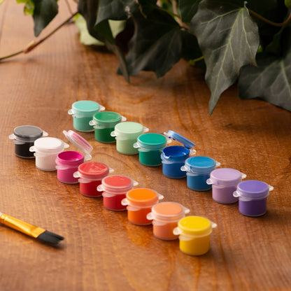 Craft Smart 12 Pack: Bright Acrylic Paint Pot Set