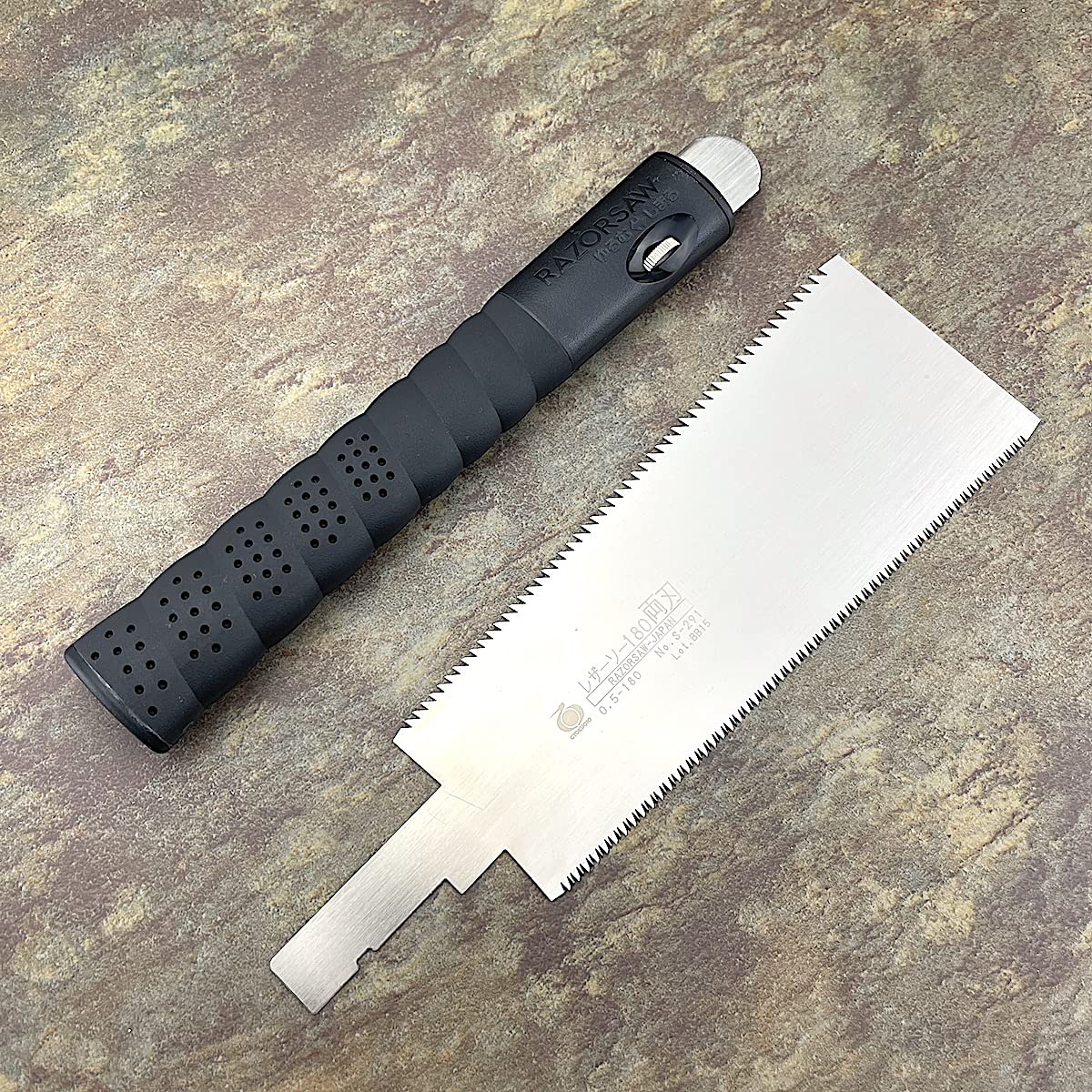 Ryoba Japanese Razorsaw Double Edge 180mm - Gyokucho - RZ-291 Guitar tools USA