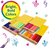 Crayola Colored Pencils Set (120ct), Coloring Book Pencils, Holiday Gifts for Kids, Bulk Colored Pencil Kit, Art Supplies, Ages 3+ Crayola