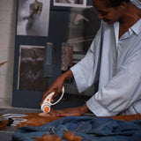 Fiskars 45mm Quick Change Rotary Cutter for Fabric - Steel Rotary Cutter Blade - Craft Supplies - Crafts, Sewing, and Quilting Projects - White Fiskars