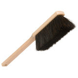 Redecker Horsehair Workshop Brush with Extra-Long Beechwood Handle, Set of 2, Stiff Natural Bristles, 17 inches, Made in Germany REDECKER