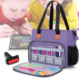 LUXJA Carrying Case for A4 Light Pad and Diamond Painting Accessories, Storage Bag for Diamond Painting Tools and Light Box (Fits for A4 Light Pad), LUXJA