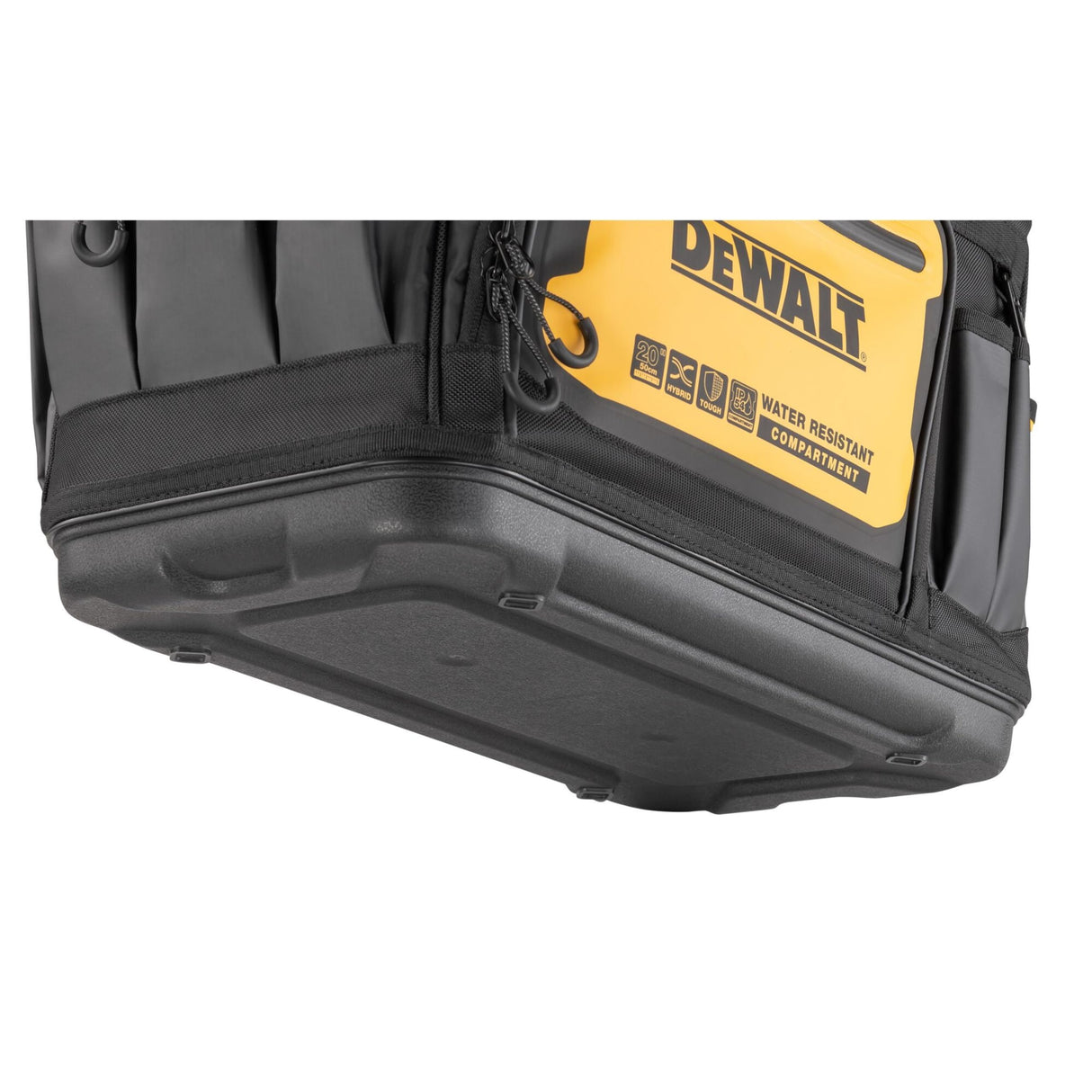 DEWALT Tool Bag, Water Resistant, Hard Bottom, 20-inch, Professional Tool Tote with Organization (DWST560104) DEWALT