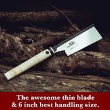 SUIZAN Japanese Pull Saw Hand Saw 6 Inch Dozuki Dovetail Saw Tenon Saw for Woodworking tools Gifts SUIZAN