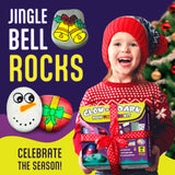 JOYEZA Rock Painting Kit Glow in The Dark, Arts and Crafts for Girls and Boys Age 6+, 12 Painting Rocks for Kids, Waterproof Paints, Kids Activities JOYEZA