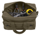 Rothco G.I. Style Mechanic’s Tool Bag – Heavy-Duty Canvas Material – Olive Drab Rothco