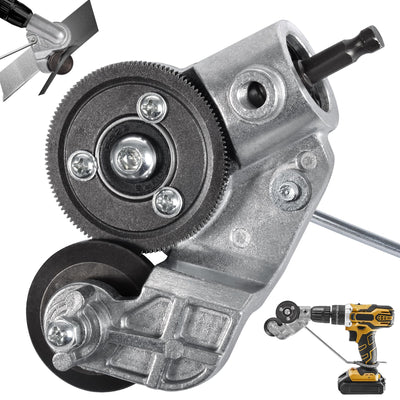 Selumie Innovative Electric Drill Plate Cutter - Versatile Metal Shears Attachment for Effortless Cutting of Various Metals - High Precision, High