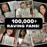 Marker Sketch Book Pack 9 x 12 inches Sketchpad, 2 Pack Pads 100 Sheets Marker Sketchbook for Drawing Spiral Sketch Book Bound 65lb Sketch Book for HIPPIE CRAFTER