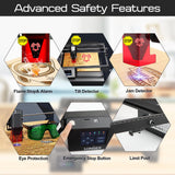 Official LONGER RAY5 Laser Engraver,10W Laser Engraving Machine with 3.5 inch Touch Screen,60W DIY Laser Cutter for Custom Design,Laser Engraver for Longer