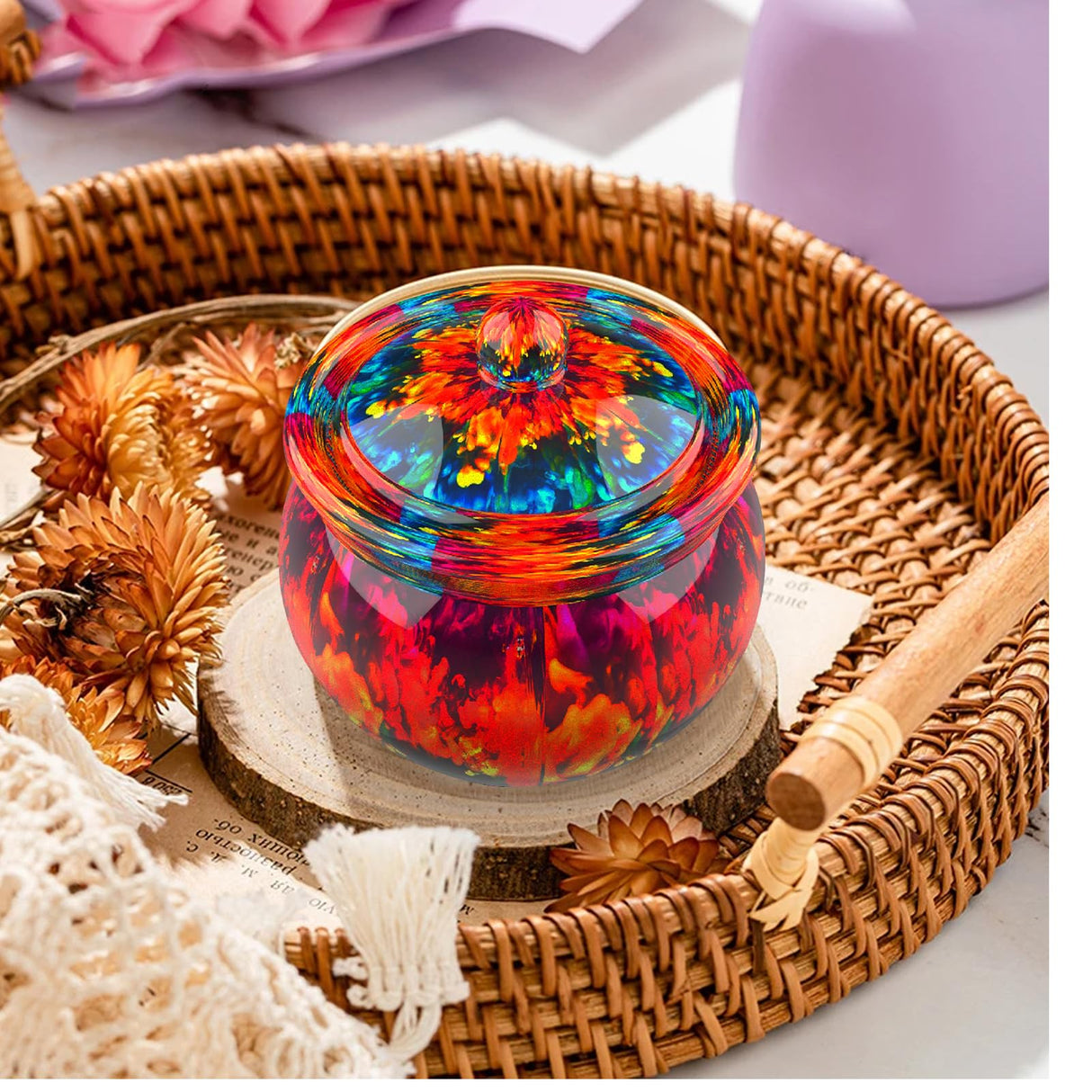 Juome Jar Resin Molds Silicone, Large Jars Silicone Molds with Lid for Epoxy Resin Casting, Resin Mold for DIY Jewelry Storage Box, Candy Container, Juome