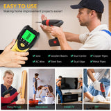 Gseilwo Stud Finder Wall Scanner, 5 in 1 Electronic Stud Detector with LCD Display and Audio Alarm, Stud Sensor Beam Finders for The Center and Edge Gseilwo