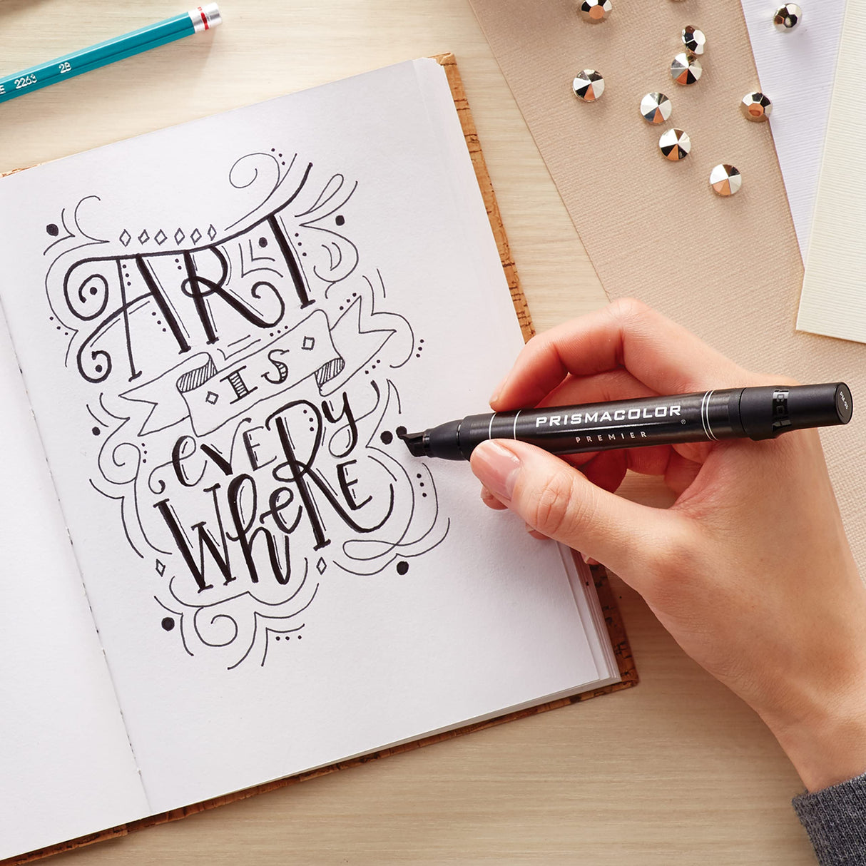 Prismacolor Premier Double-Ended Art Markers, Fine and Chisel Tip, 12 Pack Prismacolor