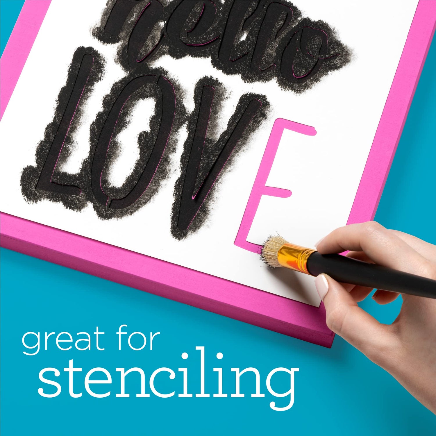 Apple Barrel PROMOABWB Set Featuring 2 White Black Acrylic Paint Colors, 16 Fl Oz (Pack of 2), Multi Apple Barrel