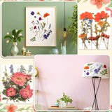 Pressed Flowers Bulk Dried Flower for Resin Mold, Dried Flower Leave Natural with Tweezer for Crafts Christmas DIY Gift Scrapbooking(Gorgeous Style) Nuanchu