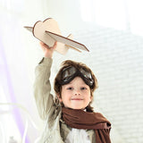 16 Pack DIY Wood Airplane Toys Unfinished Wooden Model Plane to Paint Wooden Craft WoodArtSupply