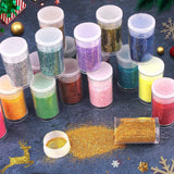 Ultra Fine Glitter 45 Colors Set, Holographic Glitter Powder for Tumblers, Arts and Craft Glitter, Iridescent Glitter for Epoxy Resin, Cosmetic WoodArtSupply