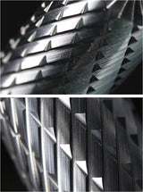 Carbide Burr Set Compatible with Dremel 1/8" Shank 10PCS Die Grinder Rotary Tool Rasp Bits WoodArtSupply