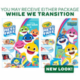 Crayola Baby Shark Color Wonder Pages, Mess Free Coloring For Toddlers, Kids Holiday Gift, Stocking Stuffer, Travel Activities Crayola