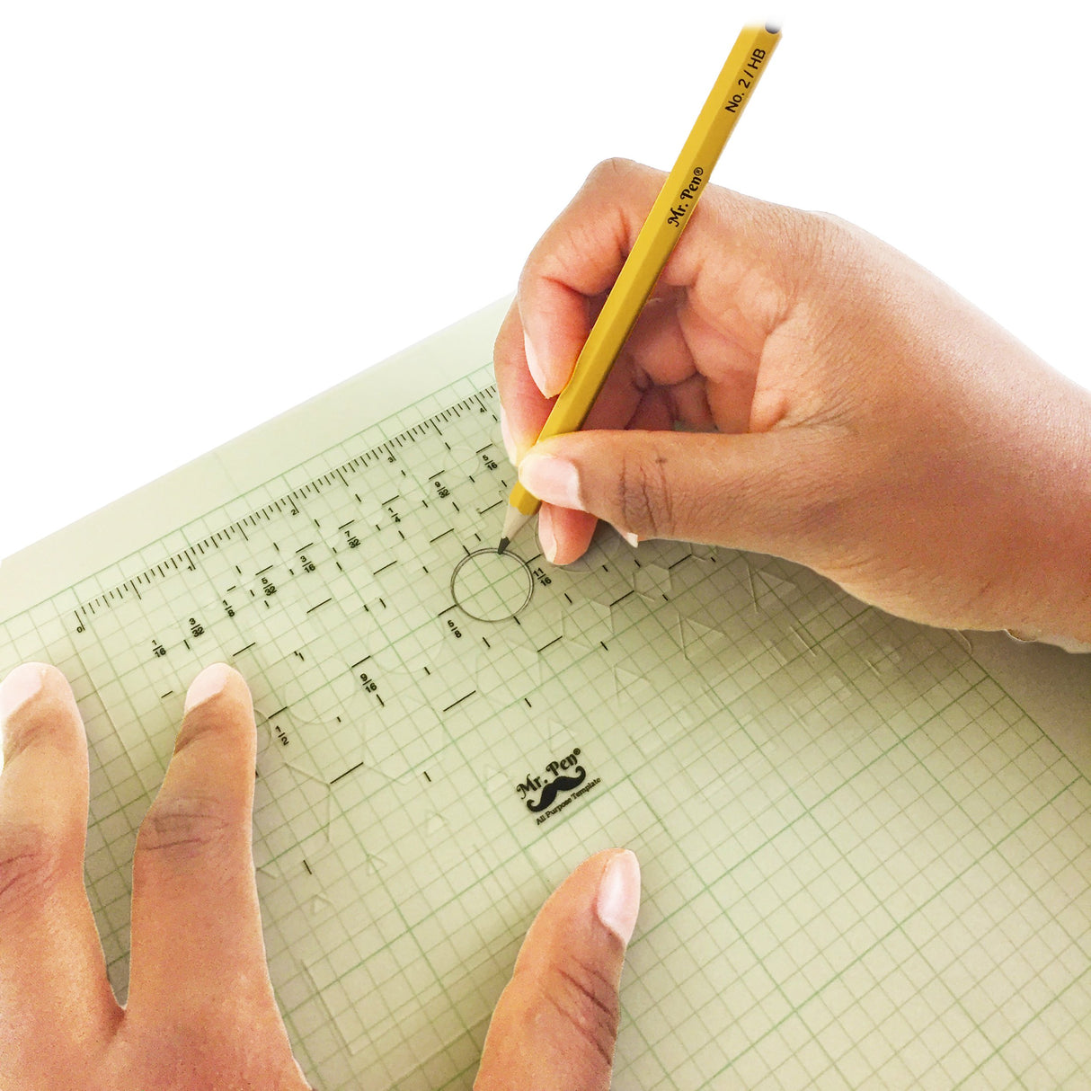 Mr. Pen French Curve and Template Ruler Set, 6 Pieces Mr. Pen