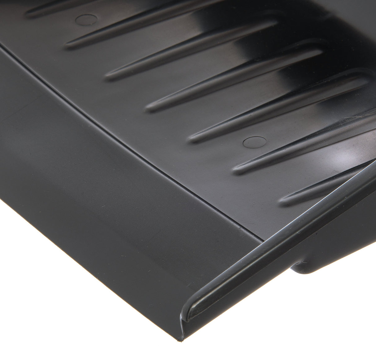 Carlisle FoodService Products 36143703 Flexible Plastic Dustpan, 12" Length, 12" Width, Black Carlisle FoodService Products