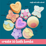 Soap & Bath Bomb Making Kit for Kids, 3-in-1 Spa Science Kit, Craft Gifts for Girls & Boys Age 6, 7, 8, 9, 10-12 Year Old Girl Crafts Kits : DIY Dan&Darci