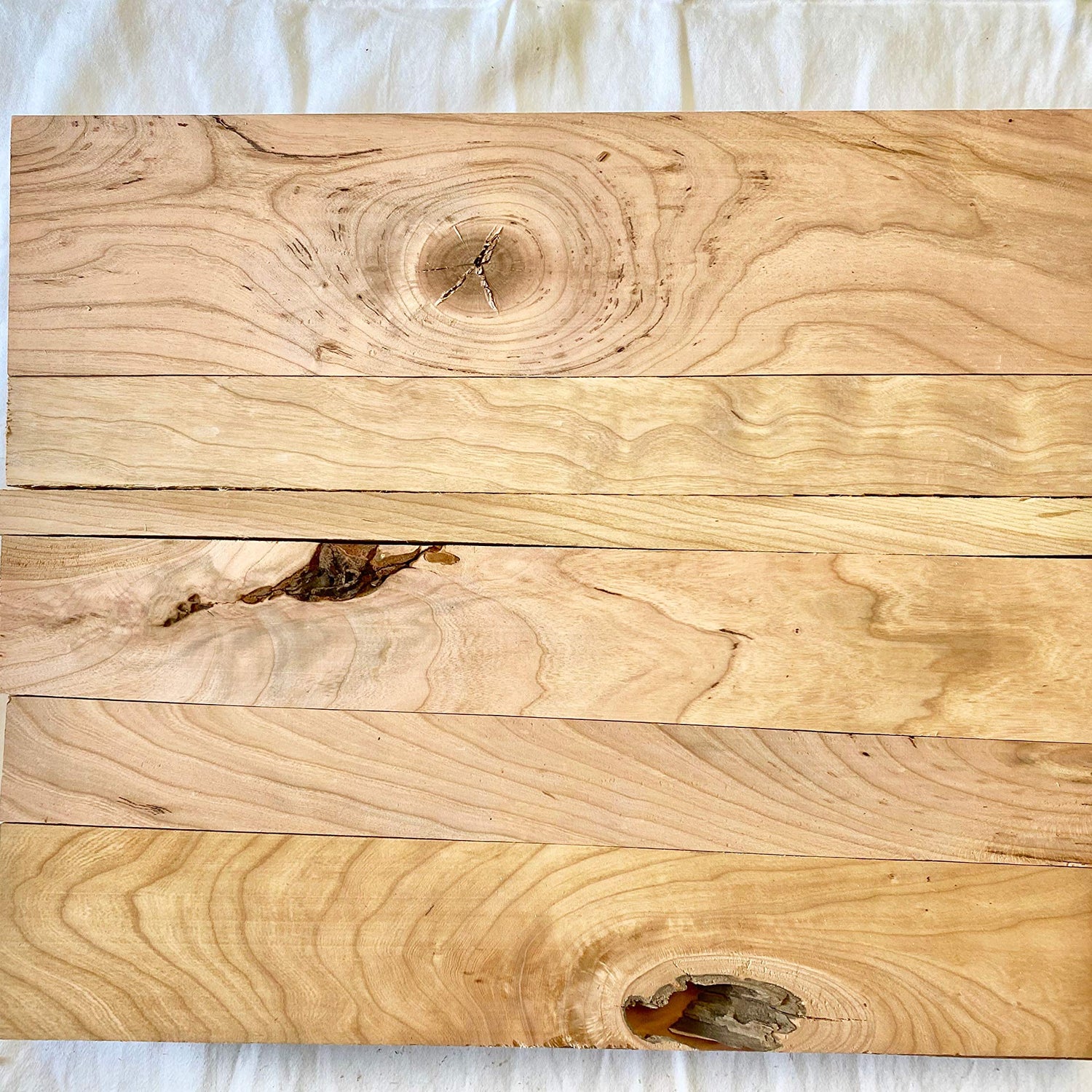 16 Inch Long Cherry Wood Boards. Rustic Wood for Crafts Woodchucks Wood