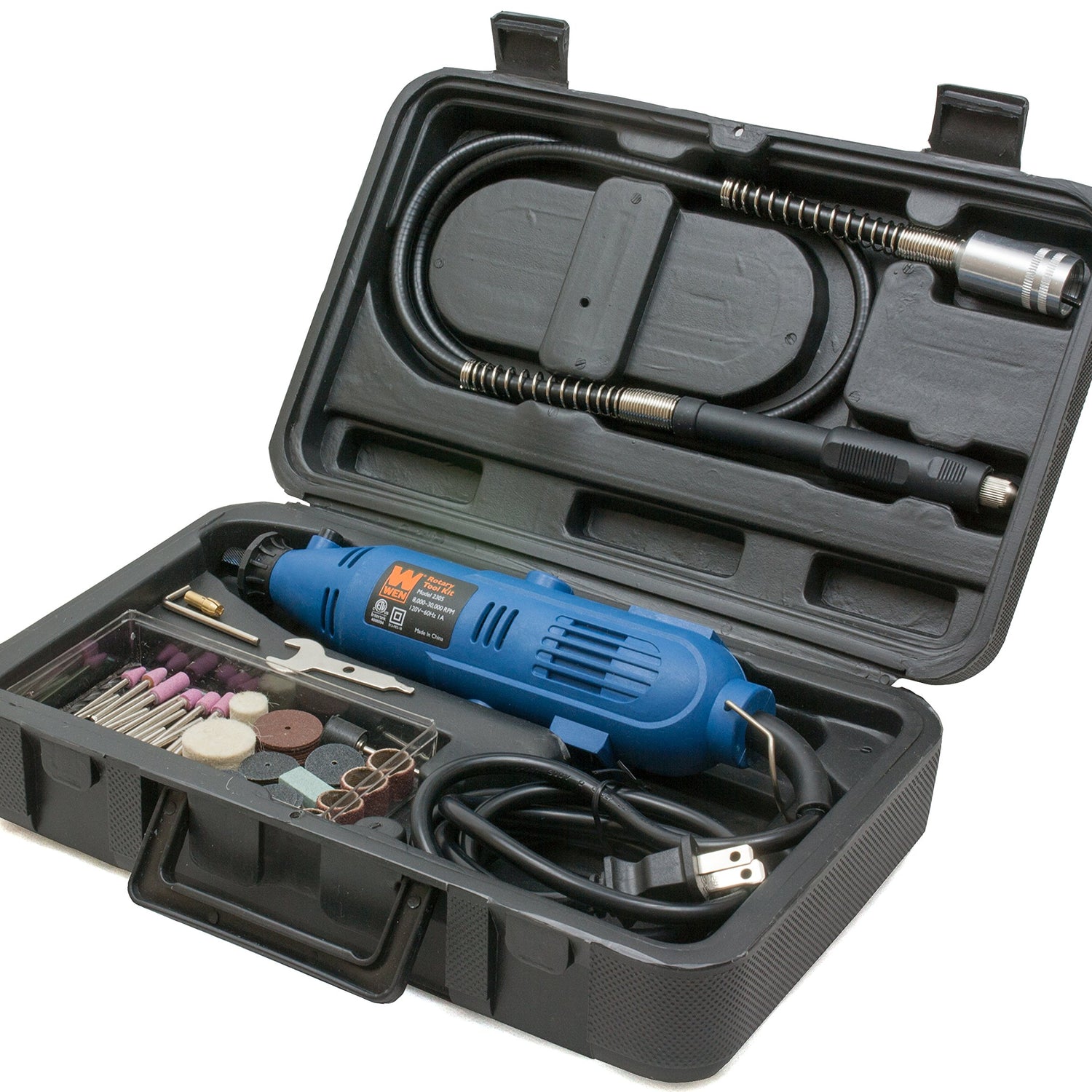 WEN 2305 Rotary Tool Kit with Flex Shaft WEN