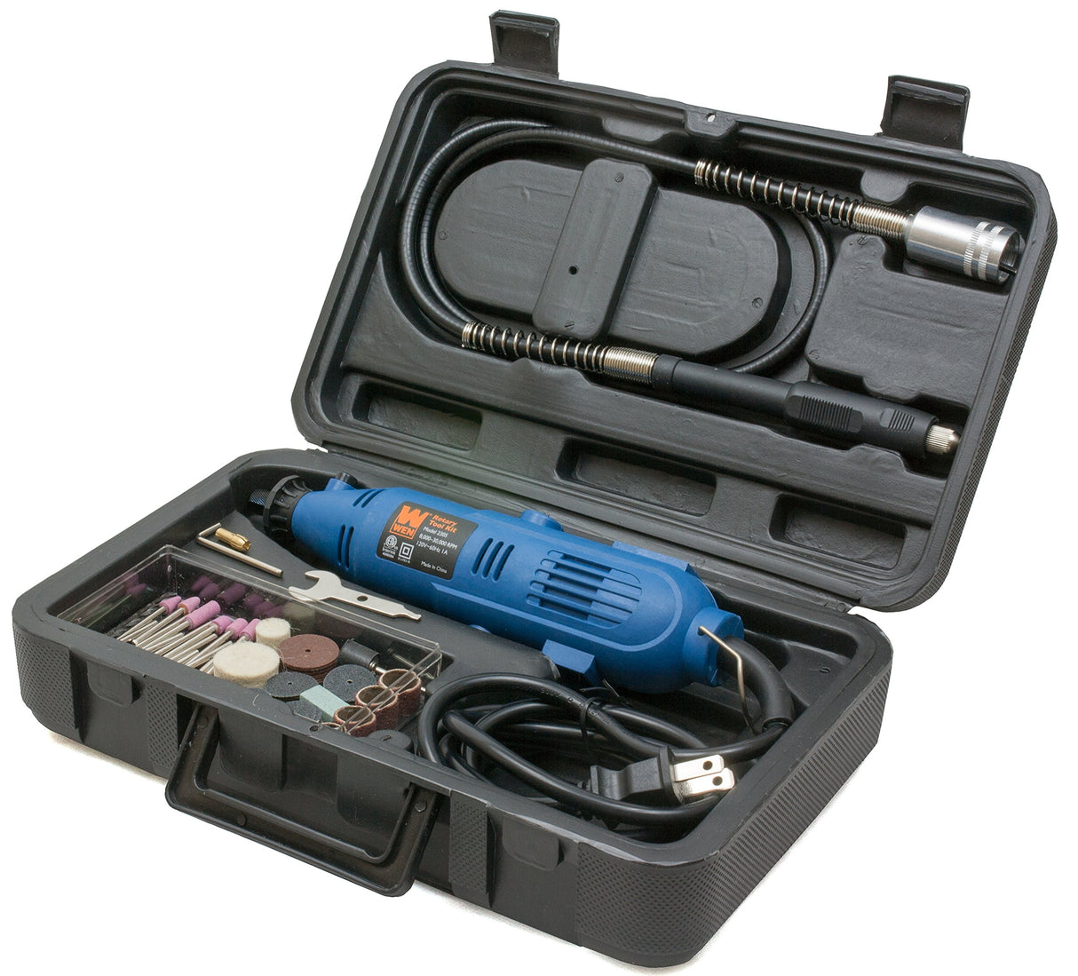 WEN 2305 Rotary Tool Kit with Flex Shaft WEN