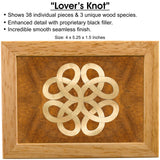 MarqArt Wood Art Celtic Box - Handmade USA - Unmatched Quality - Unique, No Two are the Same - Original Work of Wood Art. A Celtic Gift, Ring, MarqArt