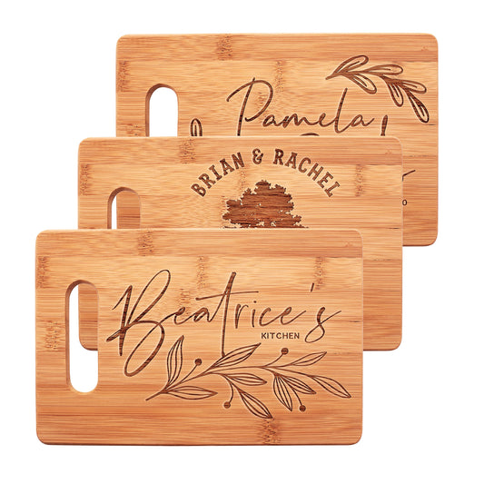 Personalized Cutting Board, 15 Designs - Gifts for Couples, Housewarming Gifts, Wedding Gifts, Engraved Kitchen Sign - Personalized Gifts for Mom - WoodArtSupply