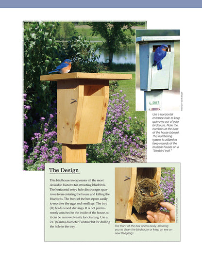 Birdhouses, Boxes & Feeders for the Backyard Hobbyist: 19 Fun-to-Build Projects for Attracting Birds to Your Backyard (Fox Chapel Publishing) Step-by-Step Suet Feeders, Nest Boxes, Bat Boxes, and More