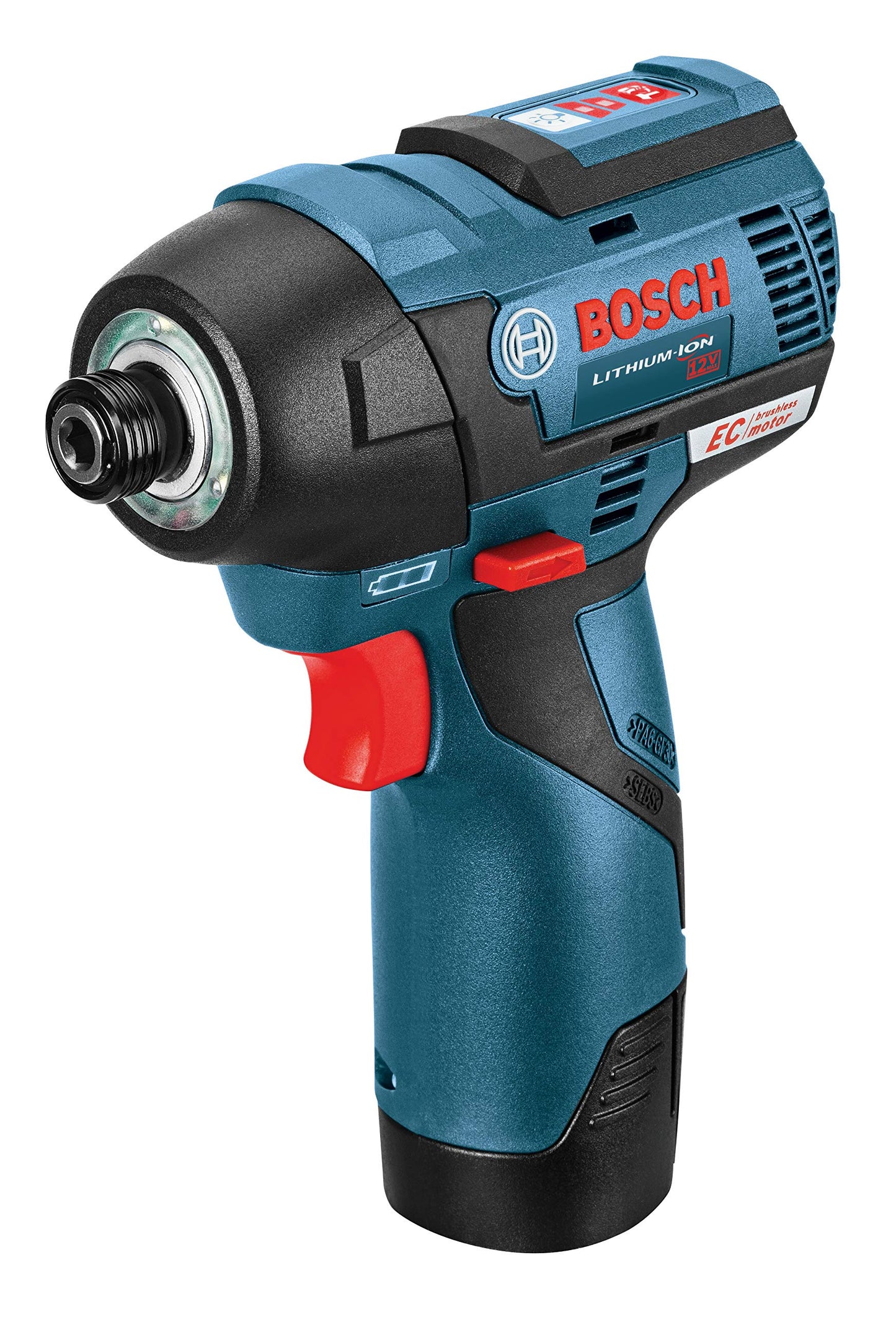 BOSCH GXL12V-220B22 12V Max 2-Tool Brushless Combo Kit with 3/8 In. Drill/Driver, 1/4 In. Hex Impact Driver and (2) 2.0 Ah Batteries, Brushless 12V - WoodArtSupply