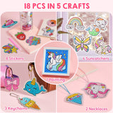 Gem Art, Kids Diamond Painting Kit with 5D Gem, Arts and Crafts for Girls Ages 6-12, Gem Craft Activities Kits, Premium Diamond Art Gift Ideas for Klever Kits