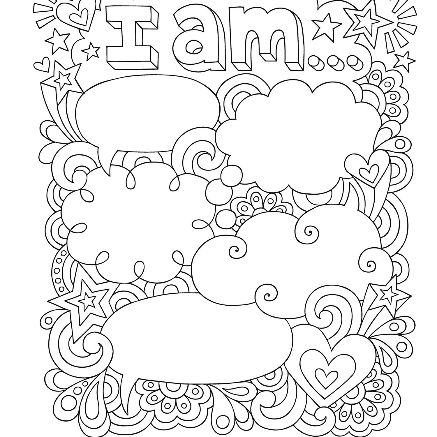 Notebook Doodles Go Girl!: Coloring & Activity Book (Design Originals) 30 Inspiring Designs; Beginner-Friendly Empowering Art Activities for Tweens, Design Originals
