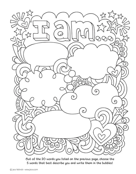 Notebook Doodles Go Girl!: Coloring & Activity Book (Design Originals) 30 Inspiring Designs; Beginner-Friendly Empowering Art Activities for Tweens, Design Originals