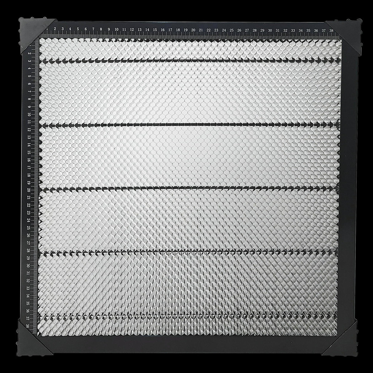 Doppy Laser Bed, Honeycomb Laser Bed 17.32” x17.32”x 0.87" Honeycomb Working Table for CO2 or Diode Laser Engraver Cutting Machine, Honeycomb Working Doppy