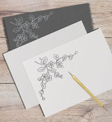 MyArtscape Graphite Transfer Paper Bundle - Wax Free - Erasable - Smudge-Free - Ideal for Drawing, Tracing and Watercolor Transfer - Premium Arts and MyArtscape